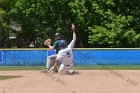 Baseball vs Babson  Wheaton College Baseball vs Babson during Semi final game of the NEWMAC Championship hosted by Wheaton. - (Photo by Keith Nordstrom) : Wheaton, baseball, NEWMAC